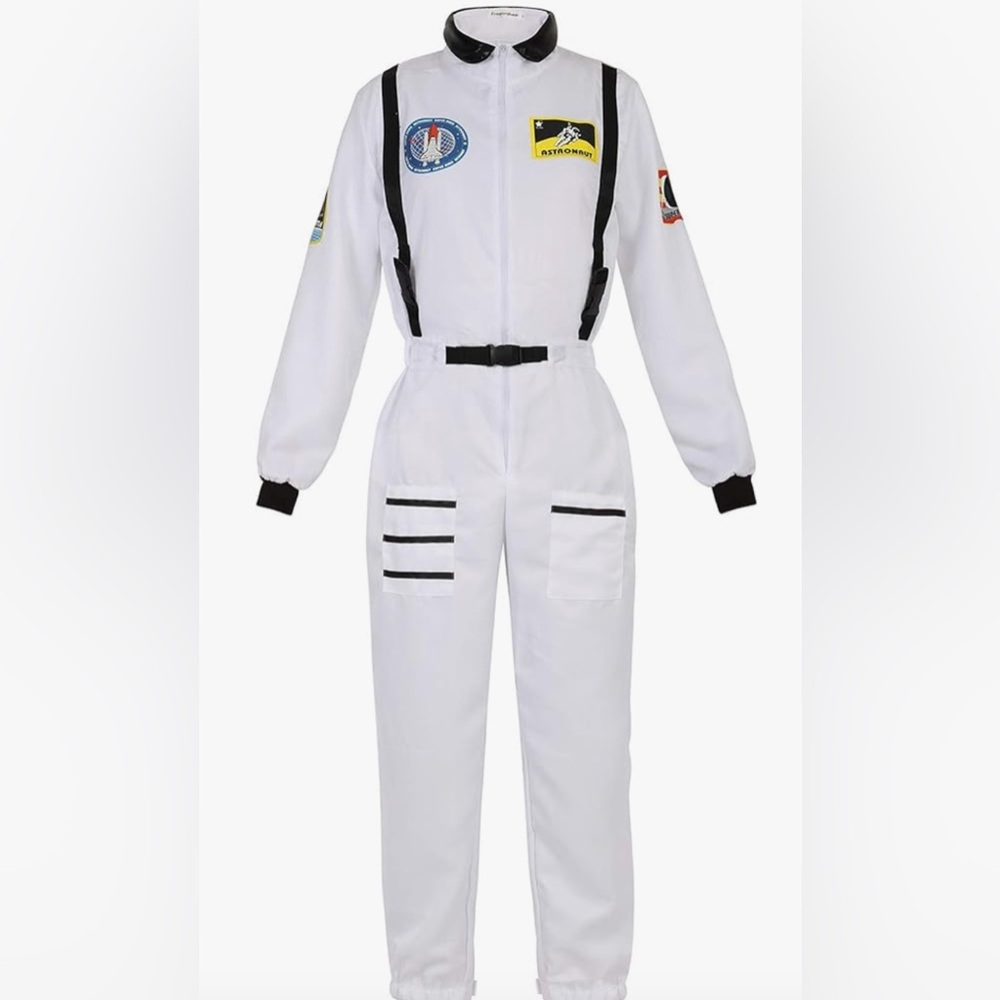 Women’s Space Cosplay White Costume S